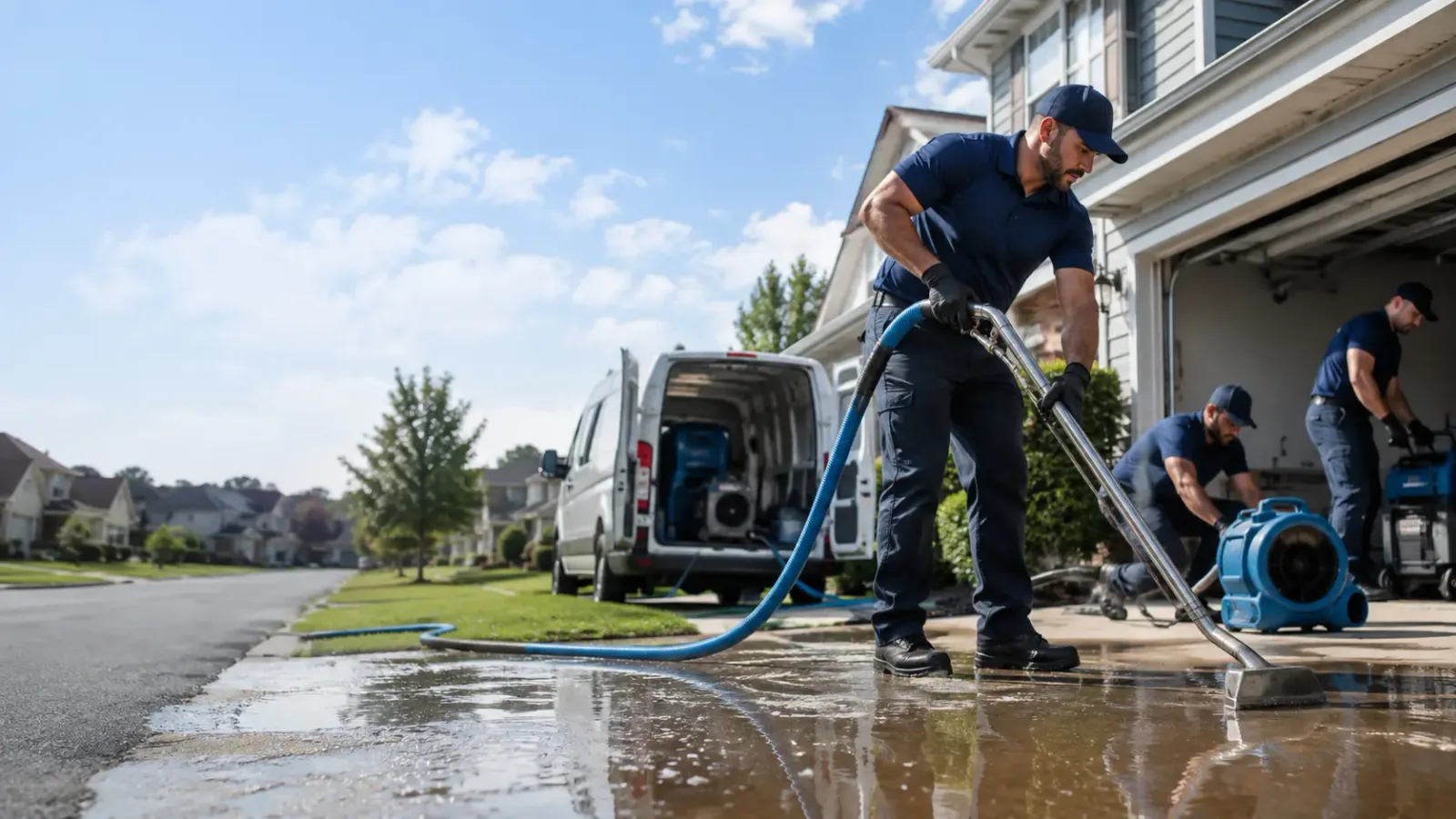 Flood Damage Restoration in Lemoore, CA